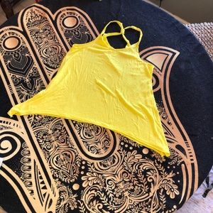 Super Soft Cotton Yellow Tank